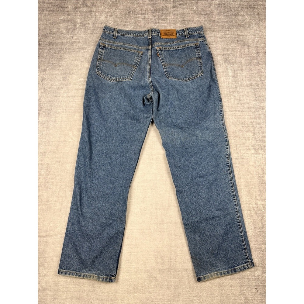 Levis‎ Jeans Mens 38x30 Blue Denim 540 Brown Tab Relaxed Fit 90s Y2K SIgnature